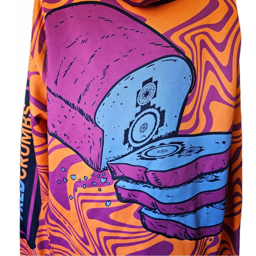 Musician Freddy Todd FredCrumb All Over Print Unisex Baggy Hoodie - Picture 8 of 16